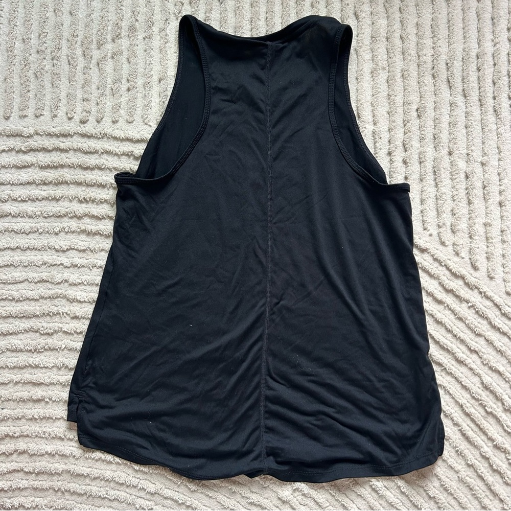 Nike Black Racerback Performance Tank - Picture 2 of 4